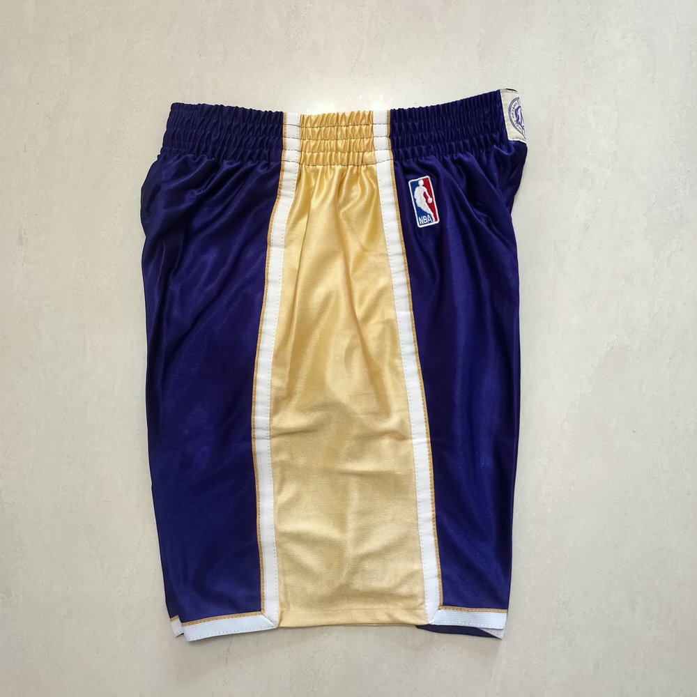 Los Angeles Lakers Purple Shorts 3
