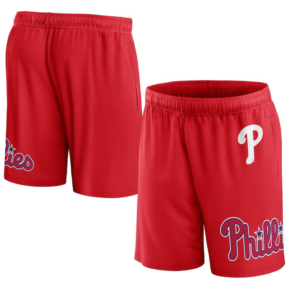 Philadelphia Phillies Red Shorts 1