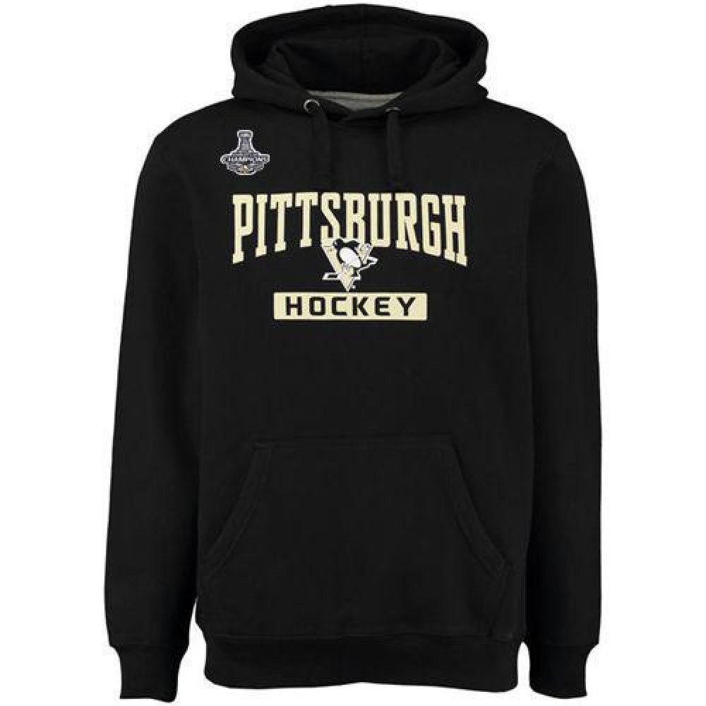 Pittsburgh Penguins Rinkside City Pride 2016 Stanley Cup Champions Pullover Hoodie Black 1