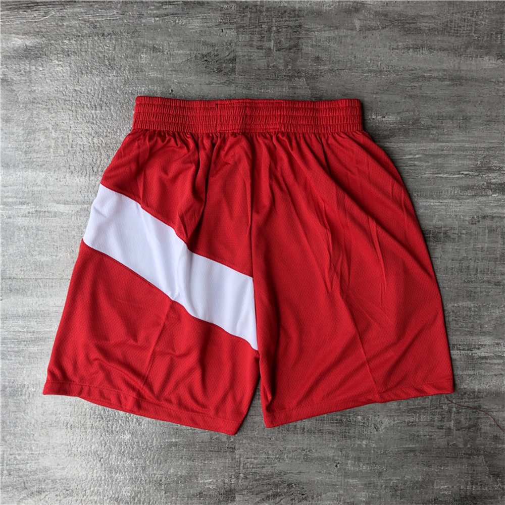 Toronto Raptors Red Shorts 2