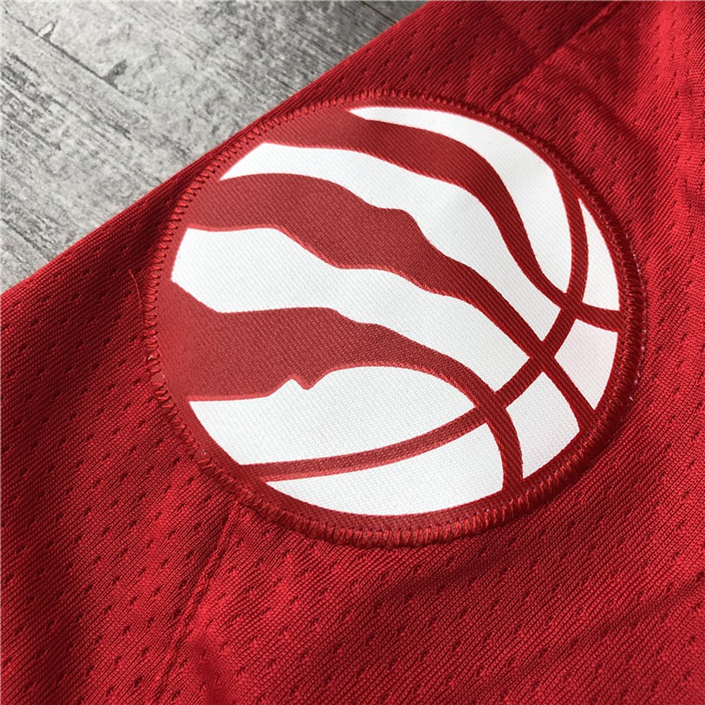 Toronto Raptors Red Shorts 3