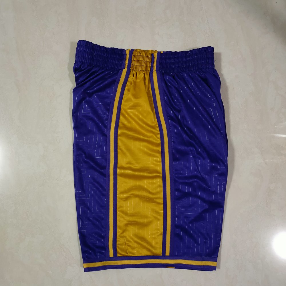 Los Angeles Lakers Purple Shorts 2