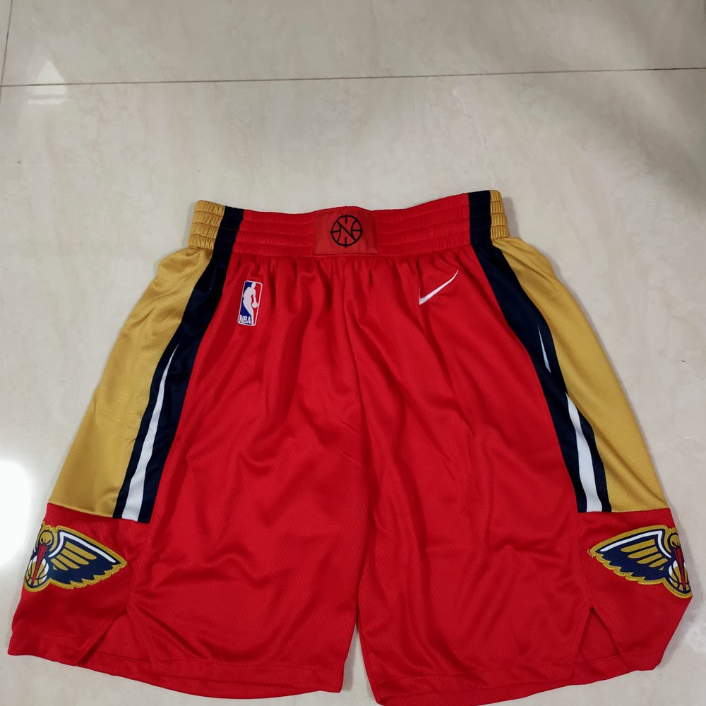 New Orleans Pelicans Red Shorts 1