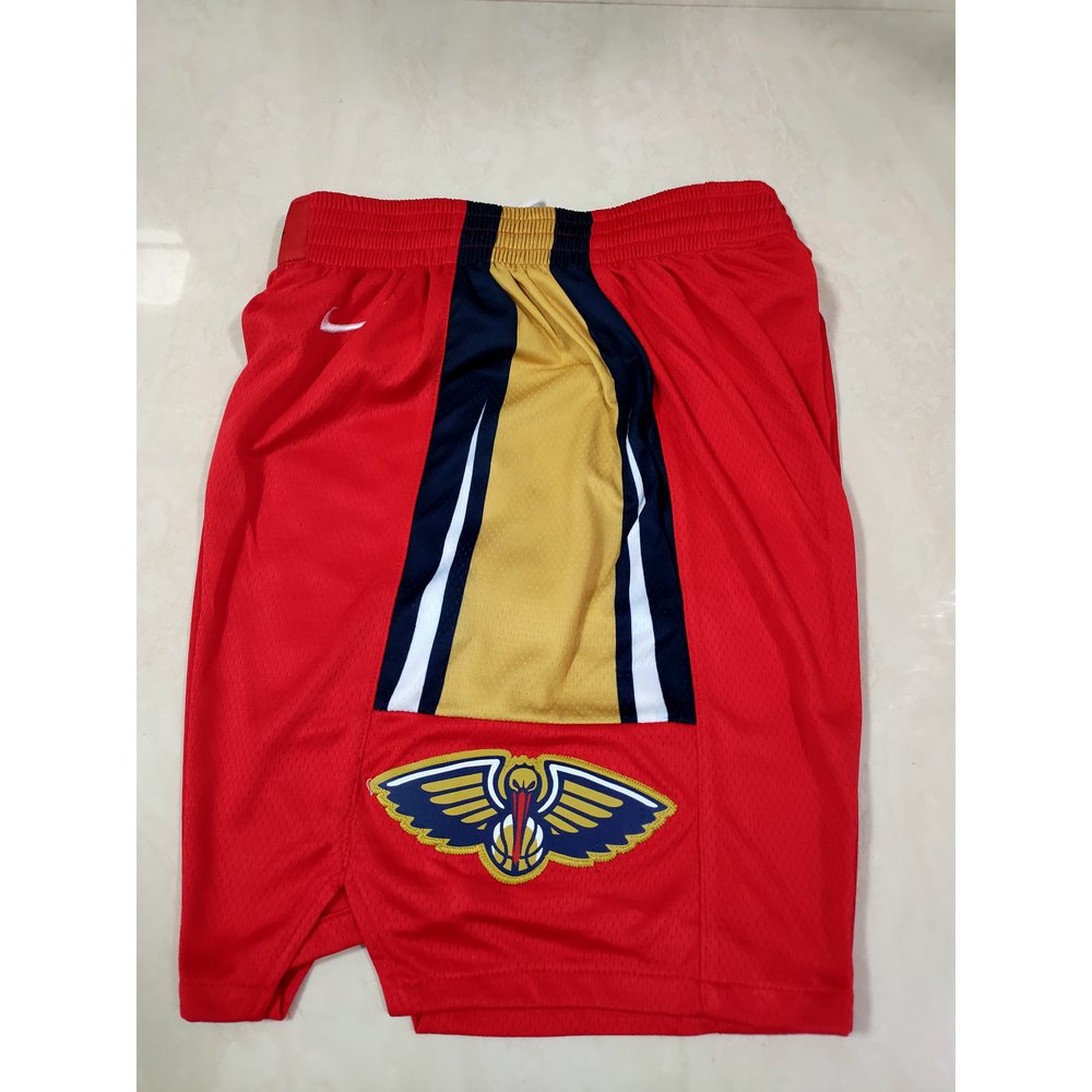 New Orleans Pelicans Red Shorts 3