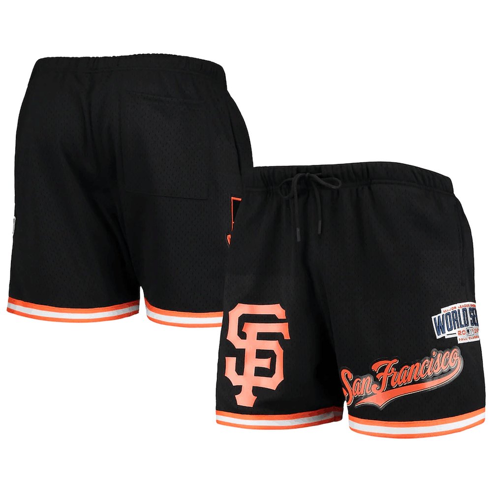 San Francisco Giants Black Shorts 1