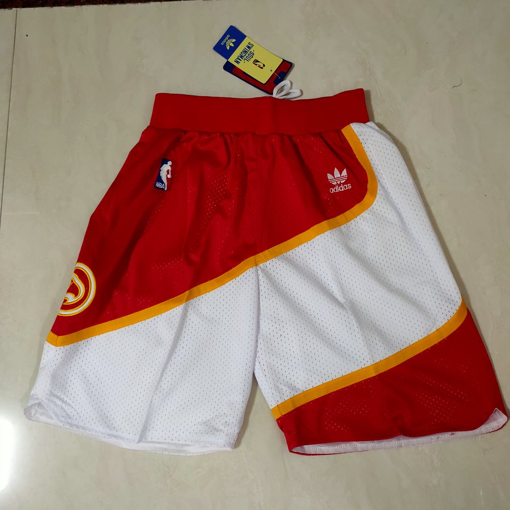 Atlanta Hawks Red Shorts 1