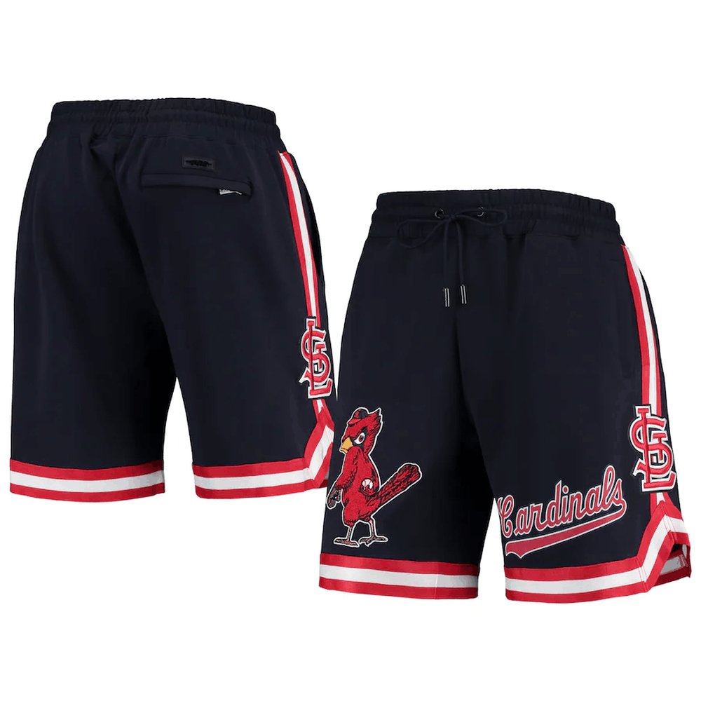 St. Louis Cardinals Black Shorts 1