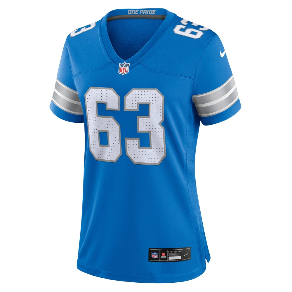 Women's Detroit Lions Duke Clemens Blue Game Jersey 2
