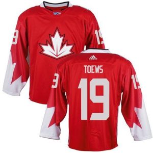Team Canada #19 Jonathan Toews Red 2016 World Cup Stitched Youth NHL Jersey