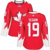 Team Canada #19 Tyler Seguin Red 2016 World Cup Women's Stitched NHL Jersey
