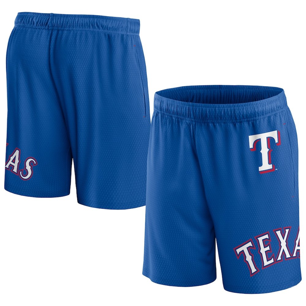 Texas Rangers Blue Shorts 1