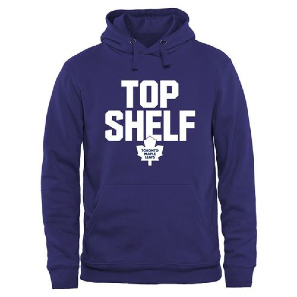 Toronto Maple Leafs Top Shelf Pullover Hoodie Royal 1