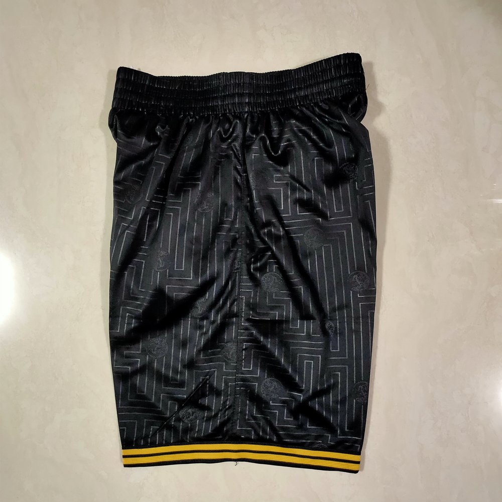 Philadelphia 76ers Black Shorts 3