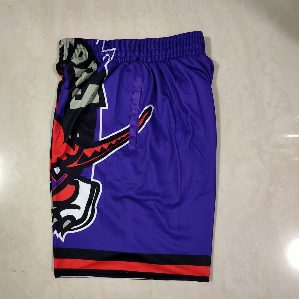 Toronto Raptors Purple Shorts 2
