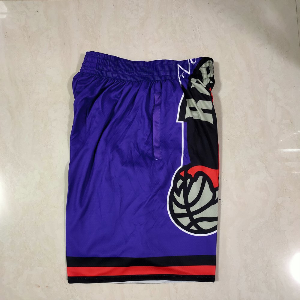 Toronto Raptors Purple Shorts 5