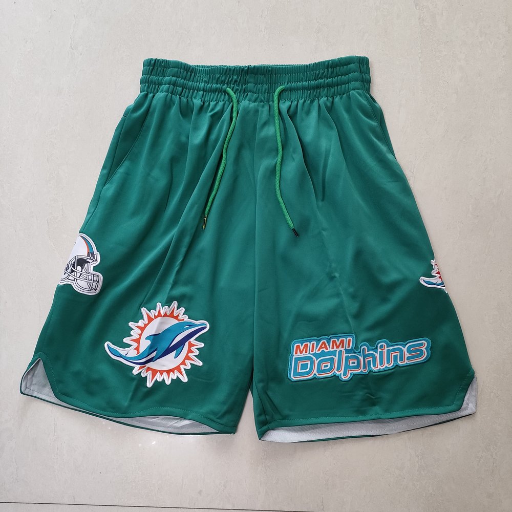 Miami Dolphins Green Shorts 1