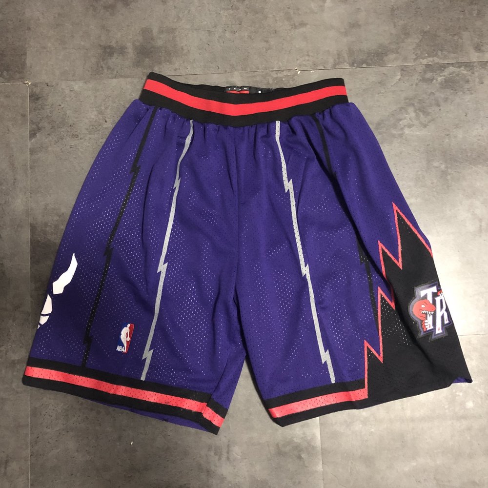 Toronto Raptors Purple Shorts 1