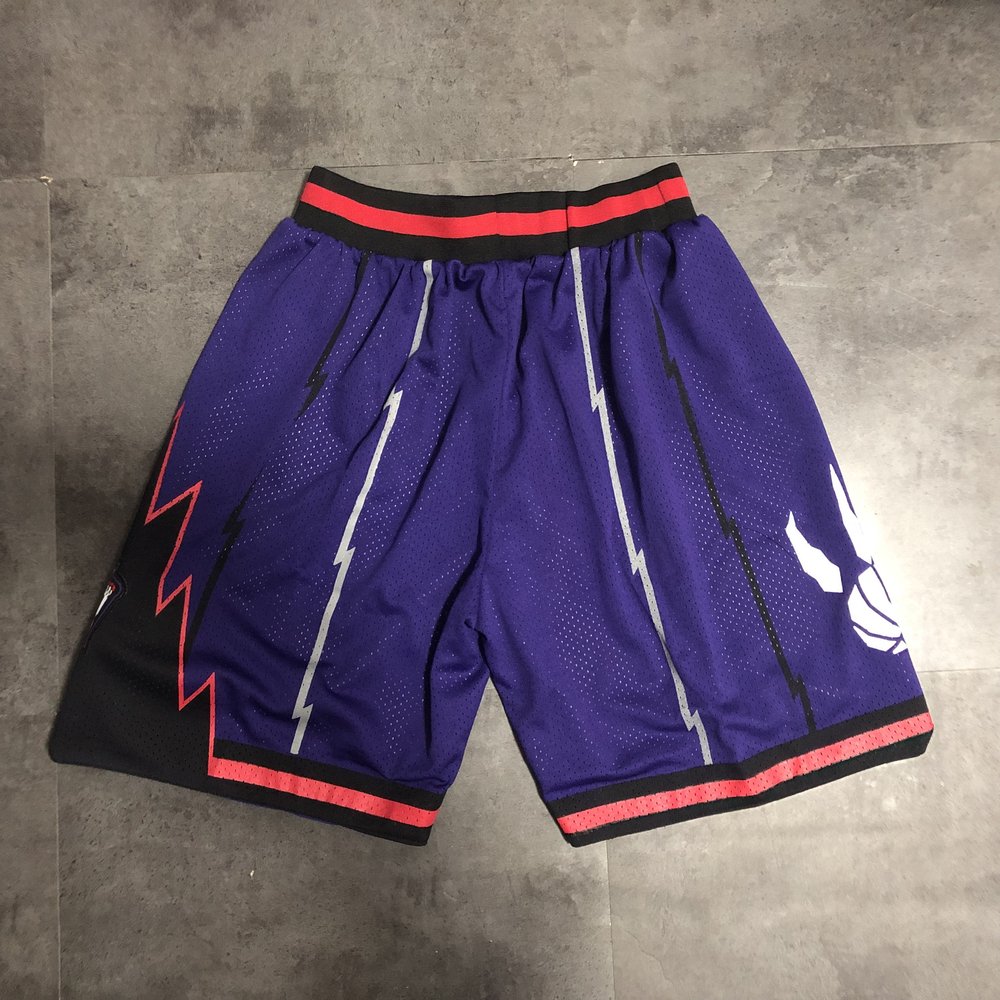 Toronto Raptors Purple Shorts 3