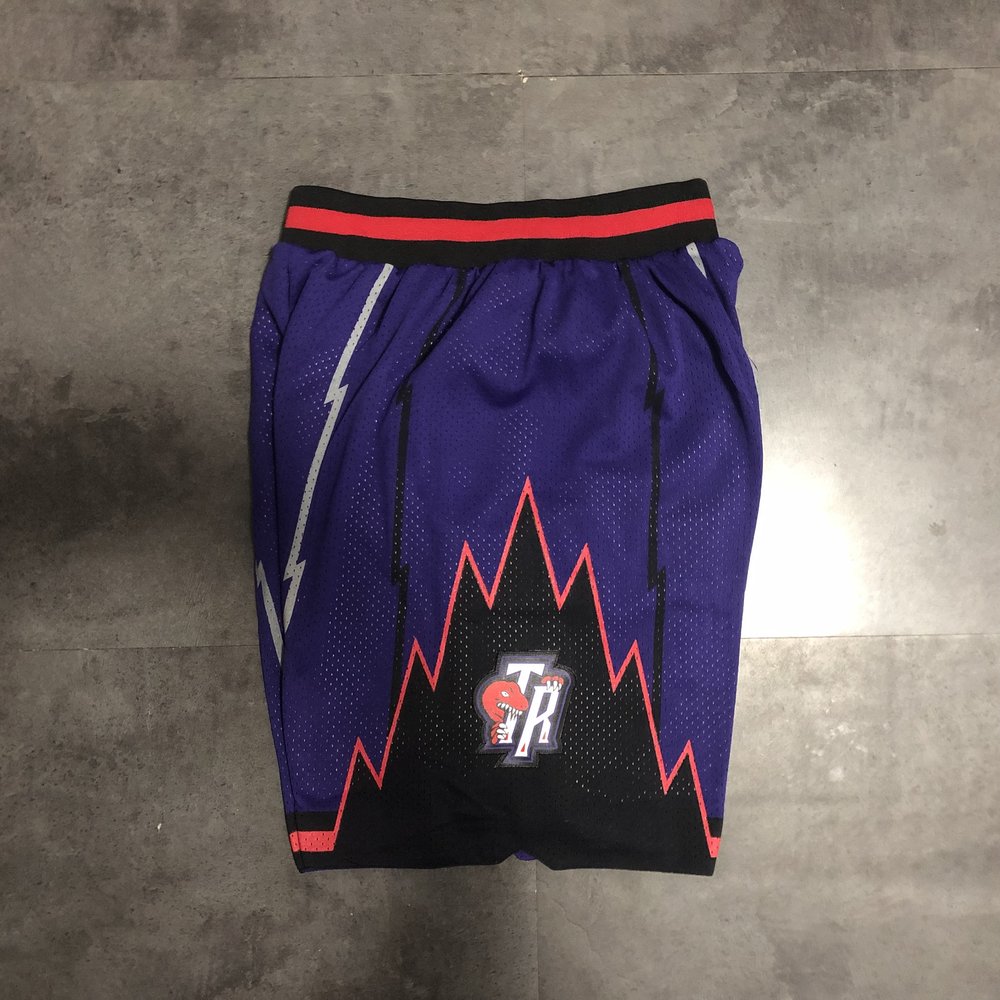 Toronto Raptors Purple Shorts 4