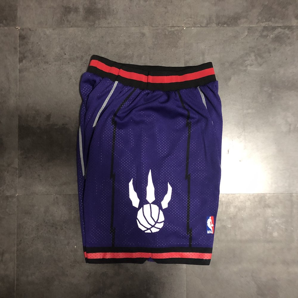 Toronto Raptors Purple Shorts 5