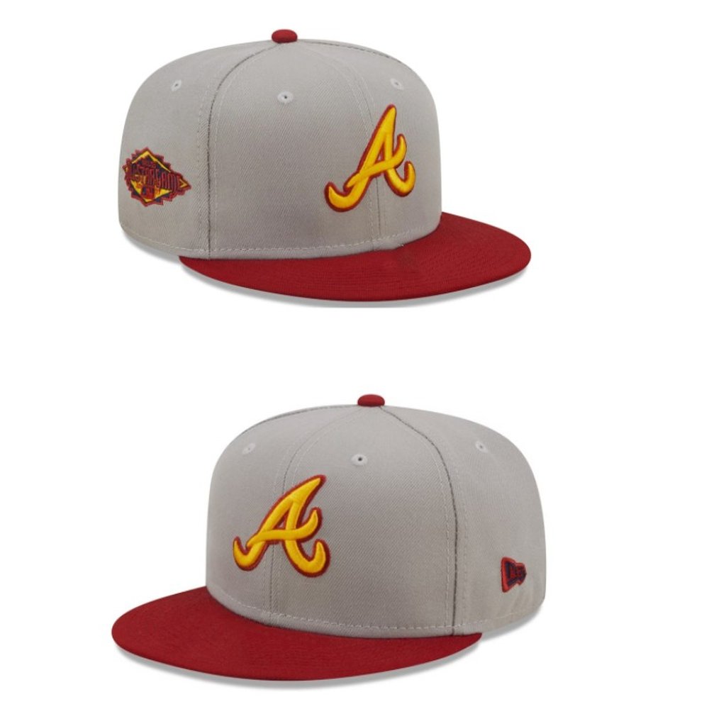 Atlanta Braves Snapback Hat 1