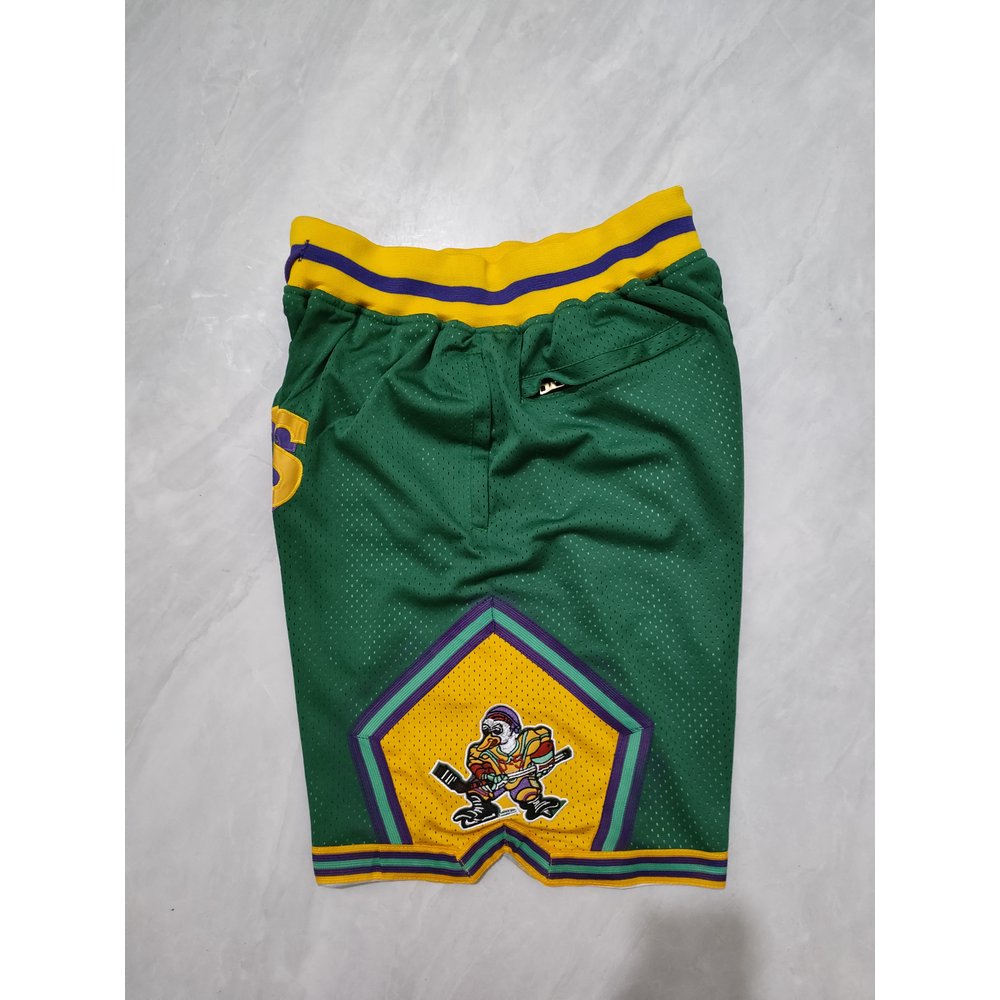 Anaheim Ducks Green Shorts 2