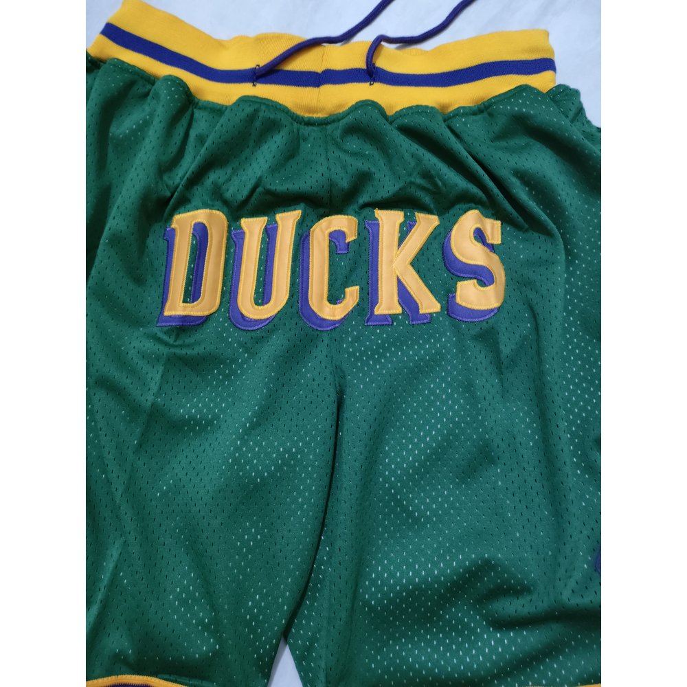 Anaheim Ducks Green Shorts 3