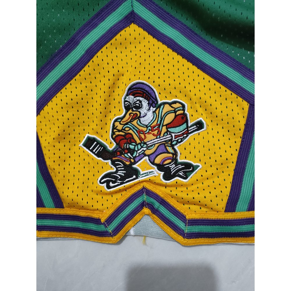 Anaheim Ducks Green Shorts 4