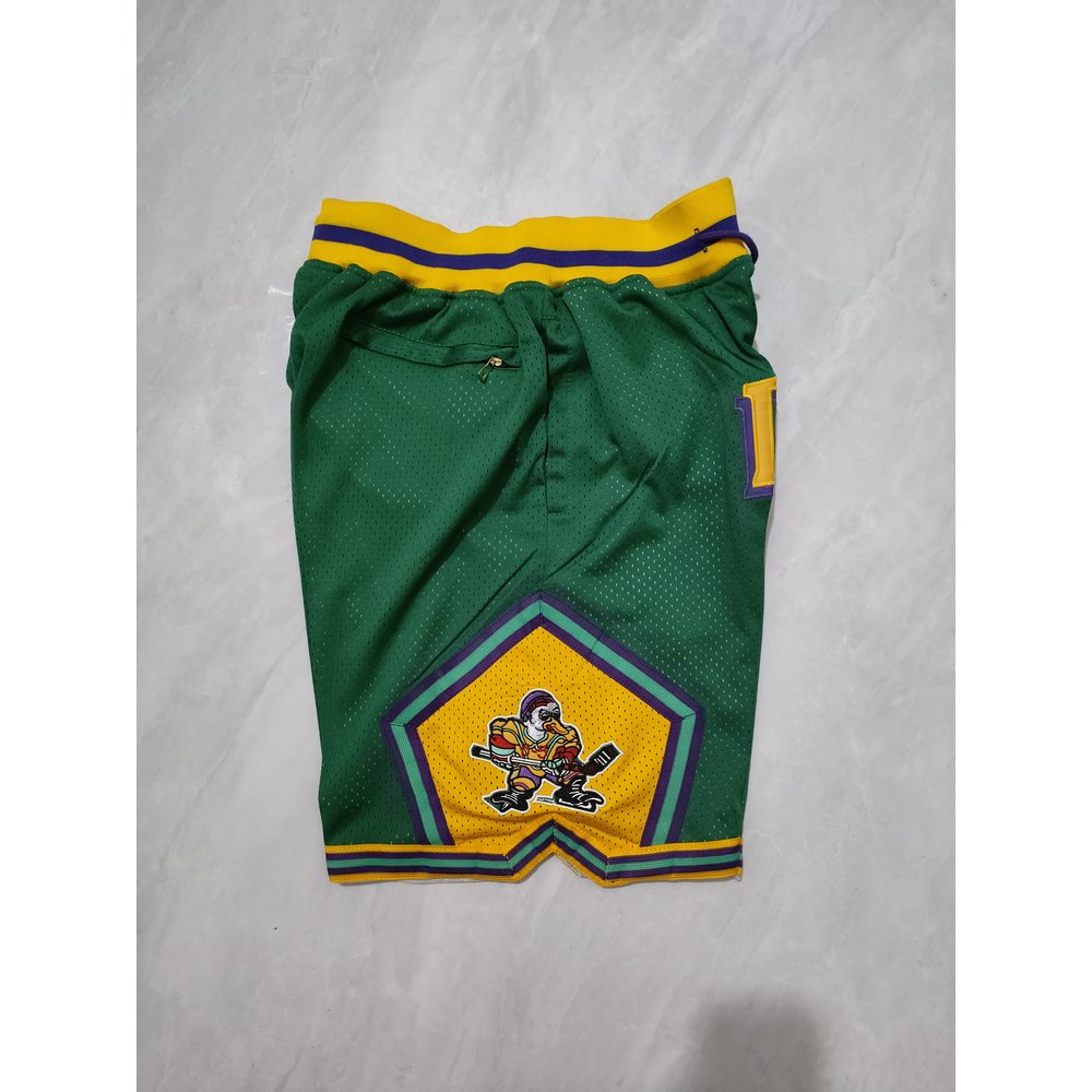 Anaheim Ducks Green Shorts 5