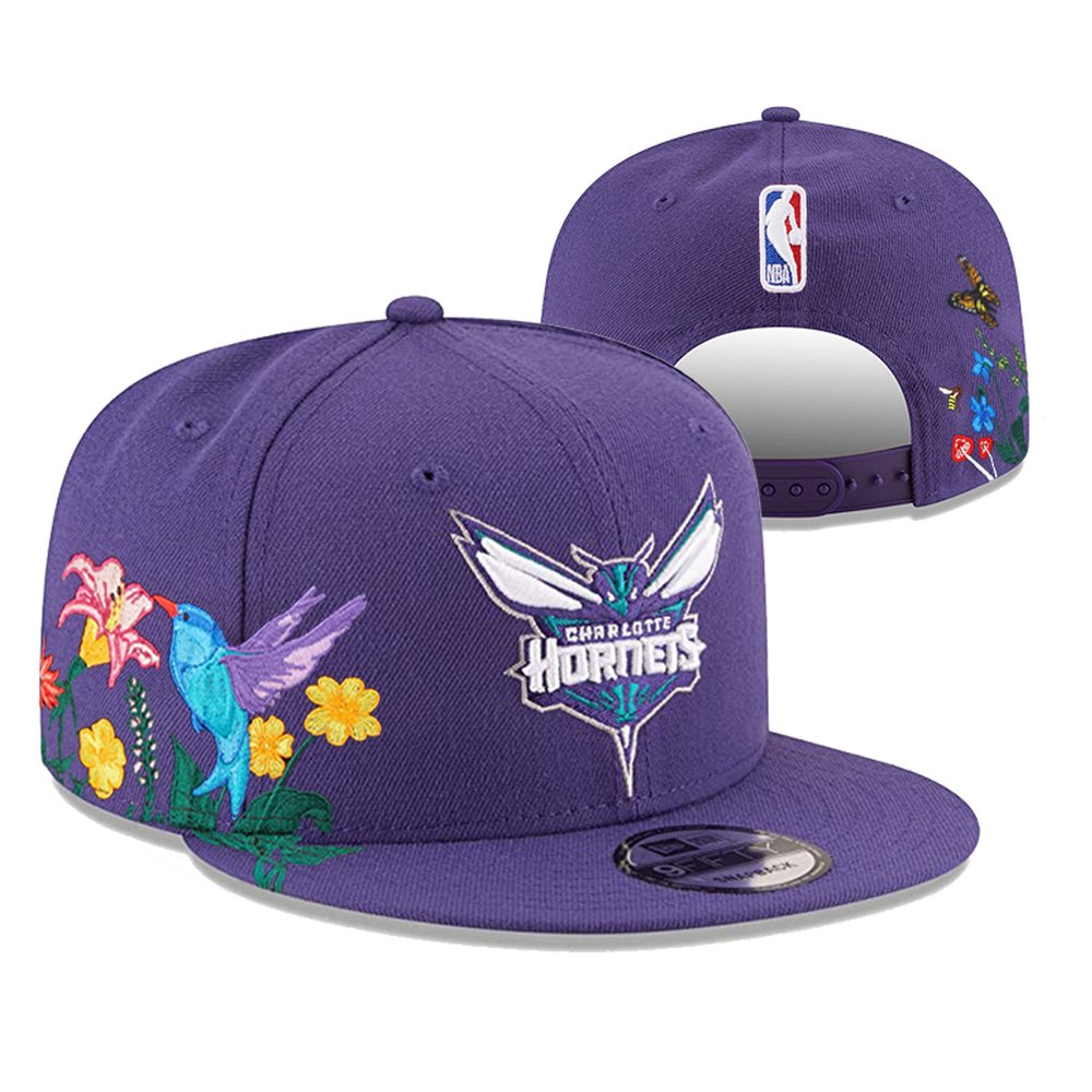 Charlotte Hornets Snapback Hat 1