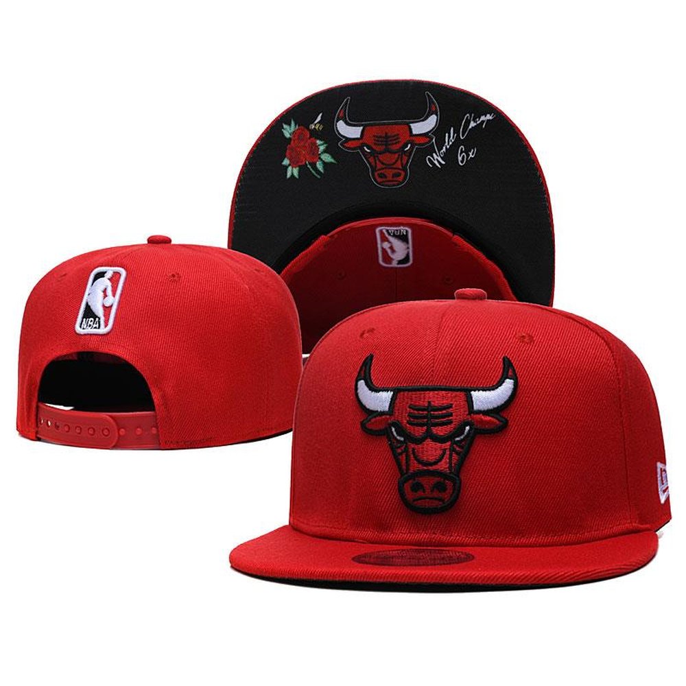 Chicago Bulls Snapback Hat 1