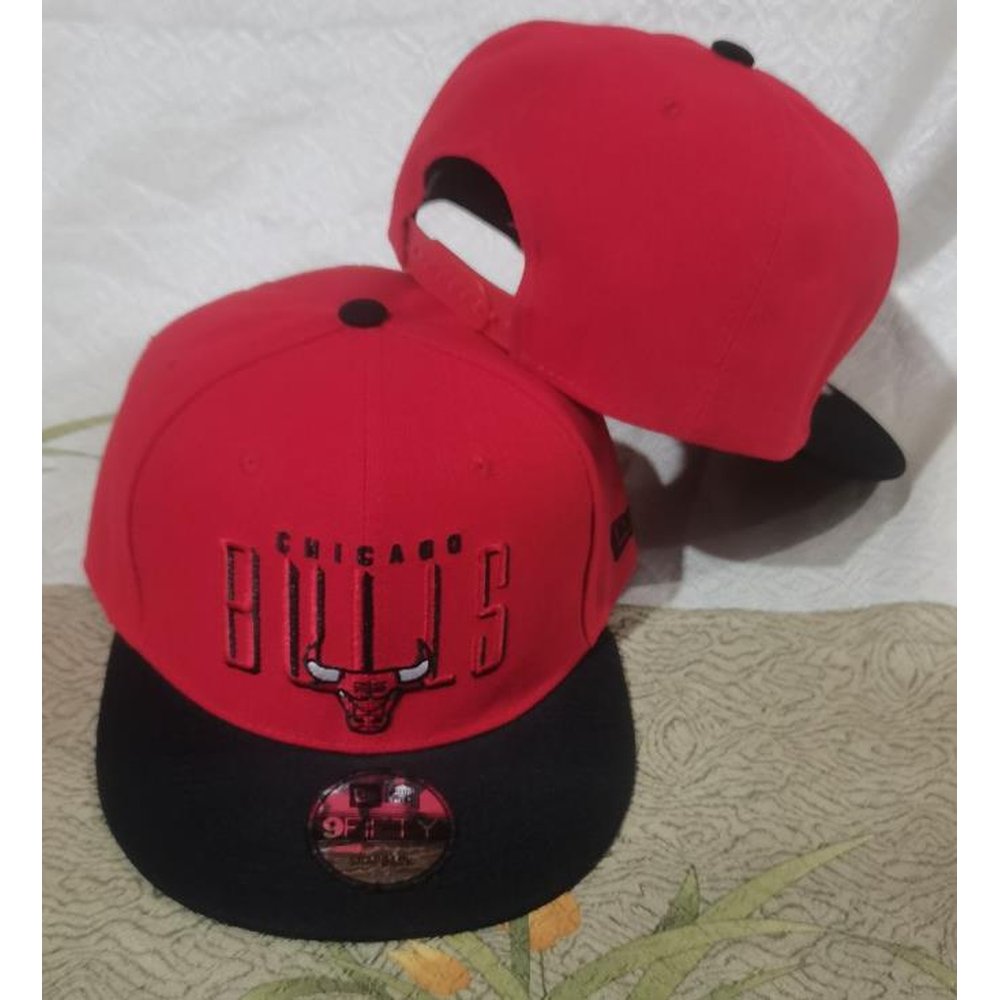 Chicago Bulls Snapback Hat 1