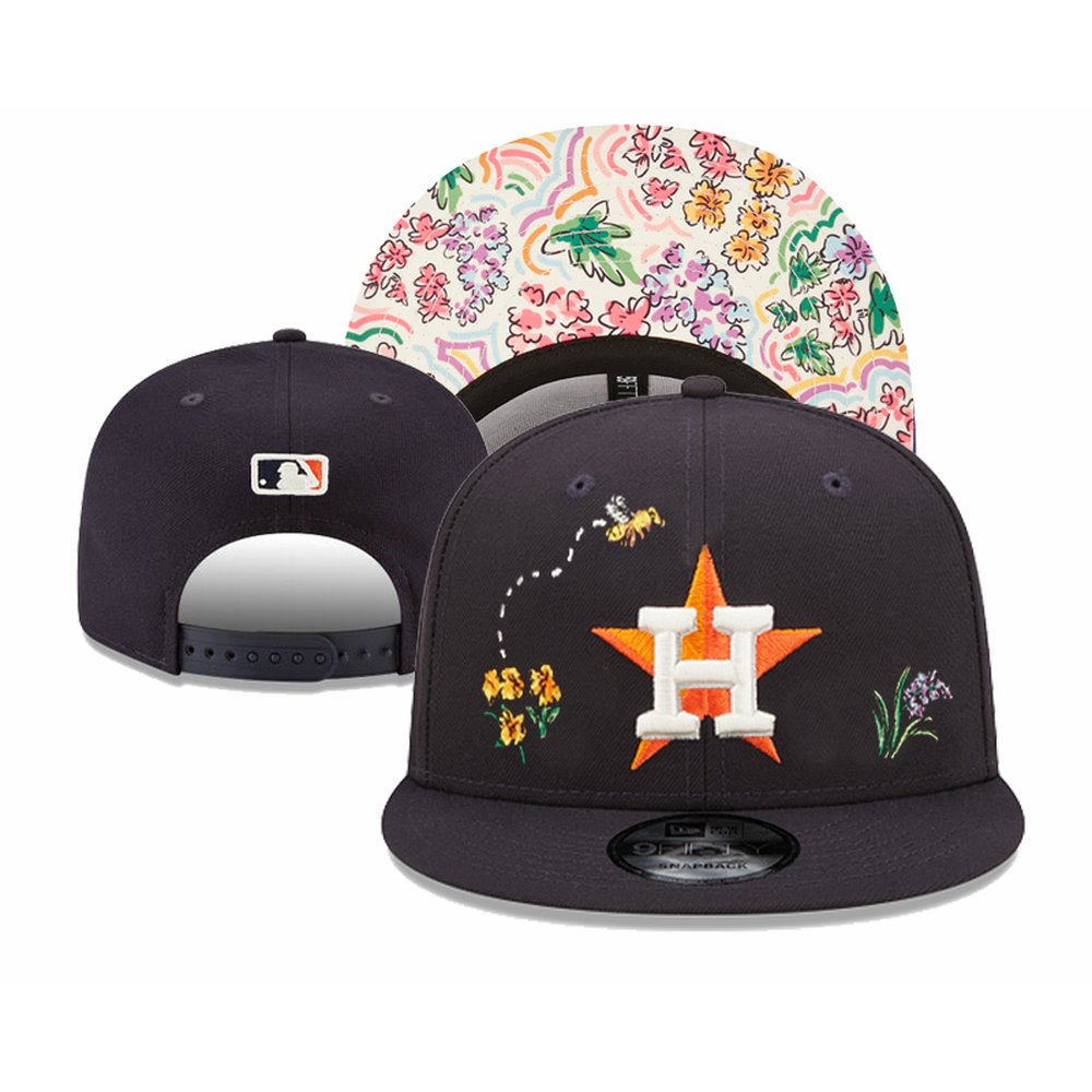 Houston Astros Snapback Hat 1