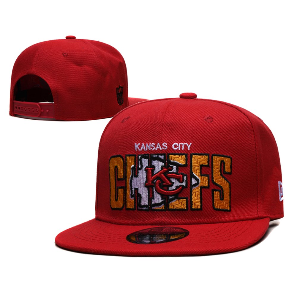 Kansas City Chiefs Snapback Hat 1