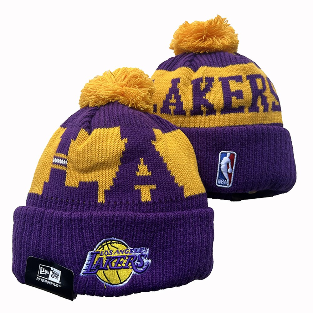 Los Angeles Lakers Beanies Knit Hat 1