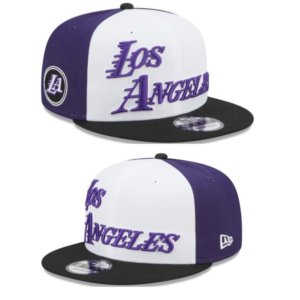 Los Angeles Lakers Snapback Hat 1