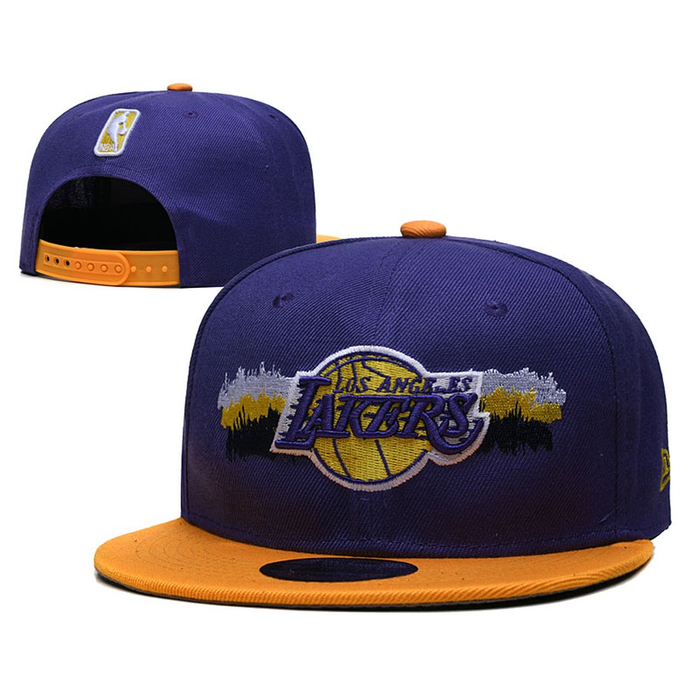 Los Angeles Lakers Snapback Hat 1