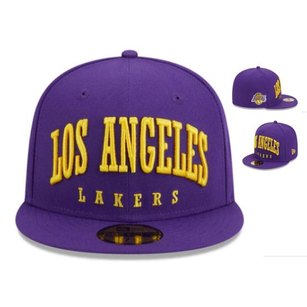 Los Angeles Lakers Snapback Hat 1