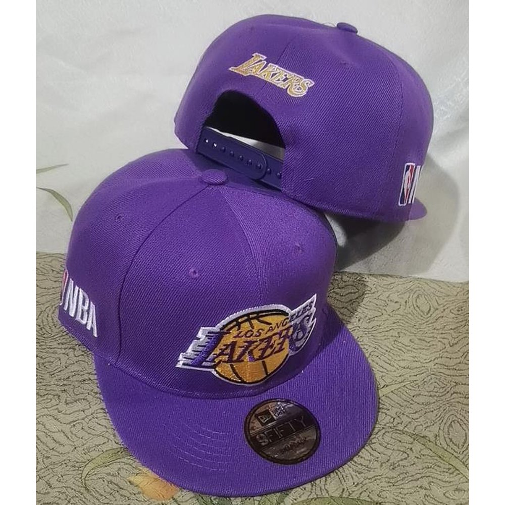 Los Angeles Lakers Snapback Hat 1
