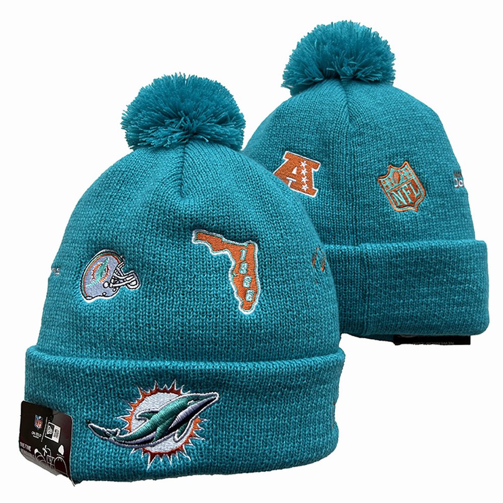 Miami Dolphins Beanies Knit Hat 1