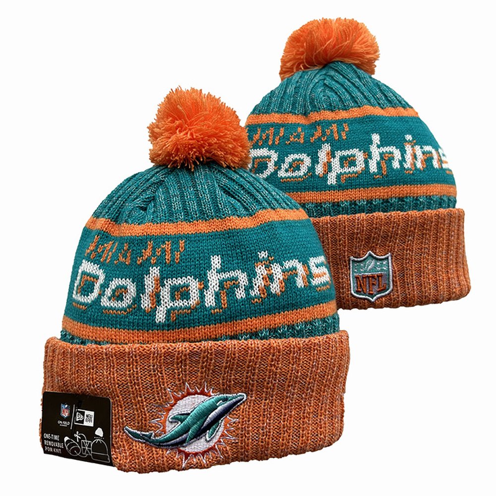 Miami Dolphins Beanies Knit Hat 1