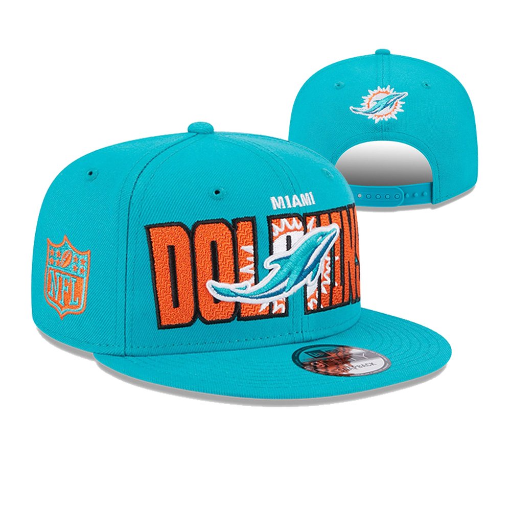 Miami Dolphins Snapback Hat 1
