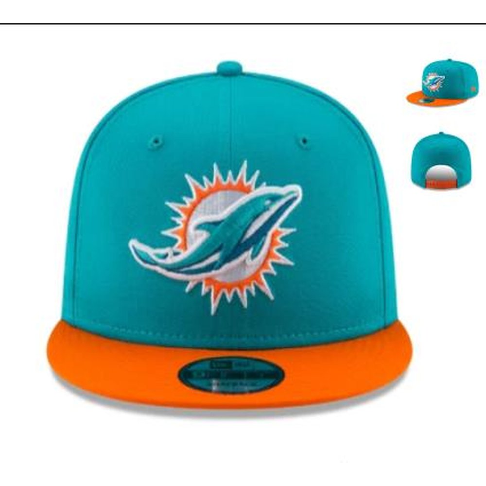 Miami Dolphins Snapback Hat 1