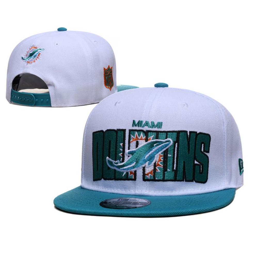 Miami Dolphins Snapback Hat 1