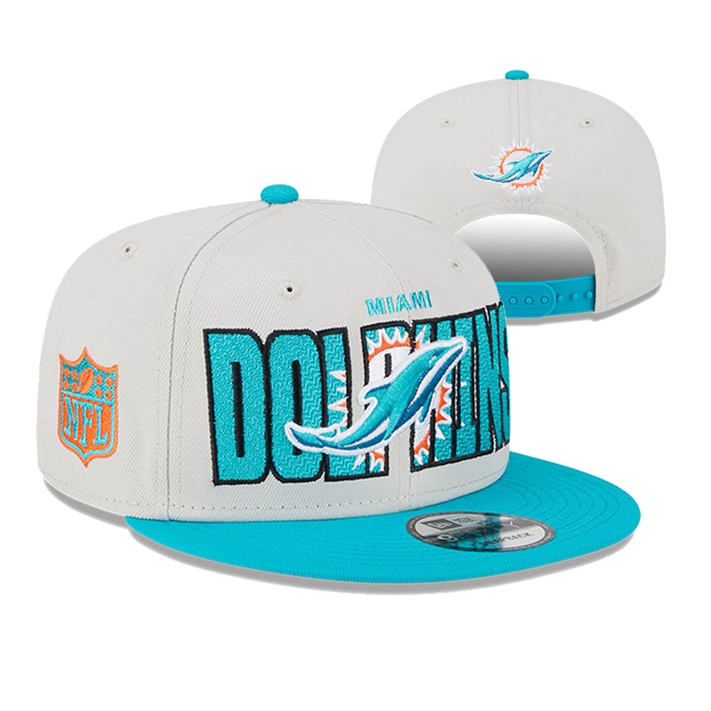 Miami Dolphins Snapback Hat 1