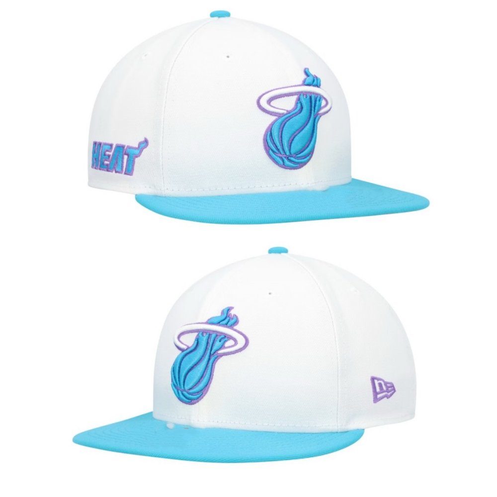 Miami Heat Snapback Hat 1