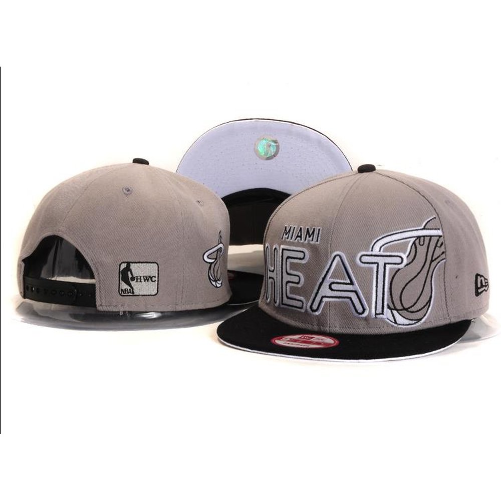 Miami Heat Snapback Hat 1