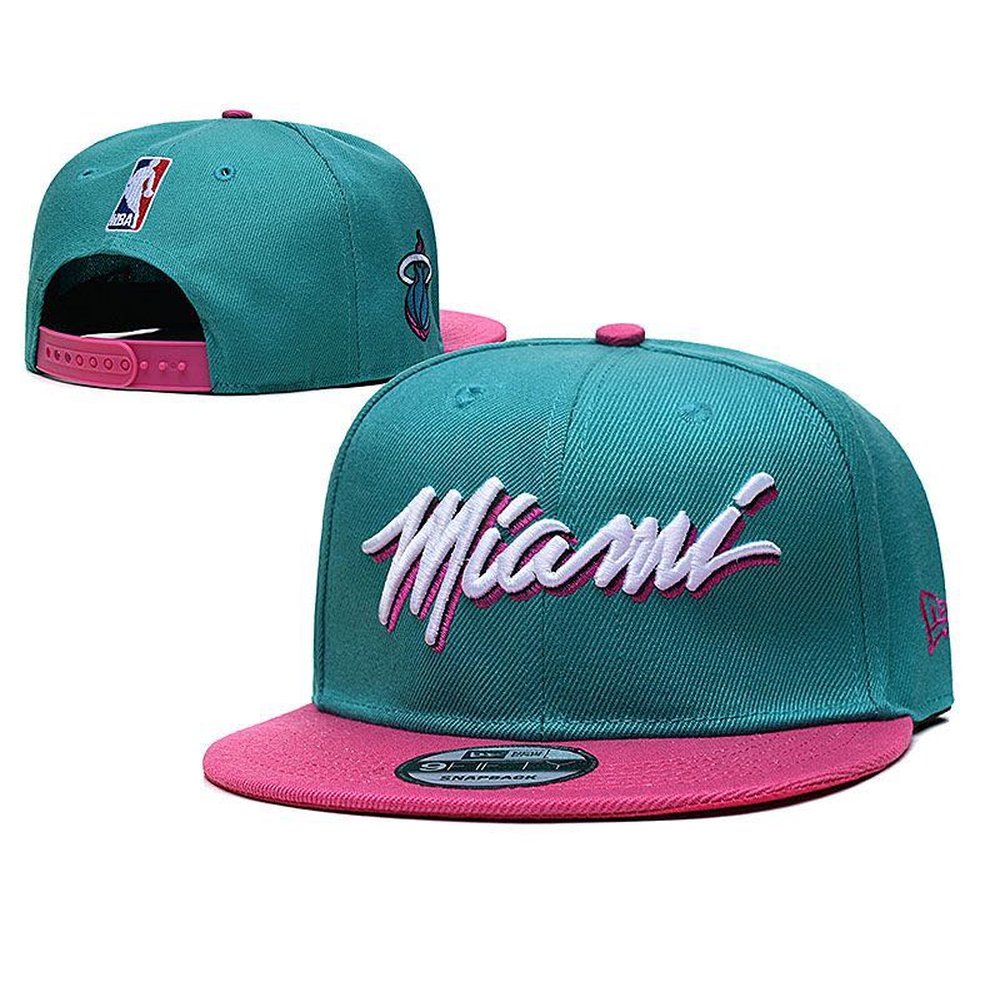Miami Heat Snapback Hat 1