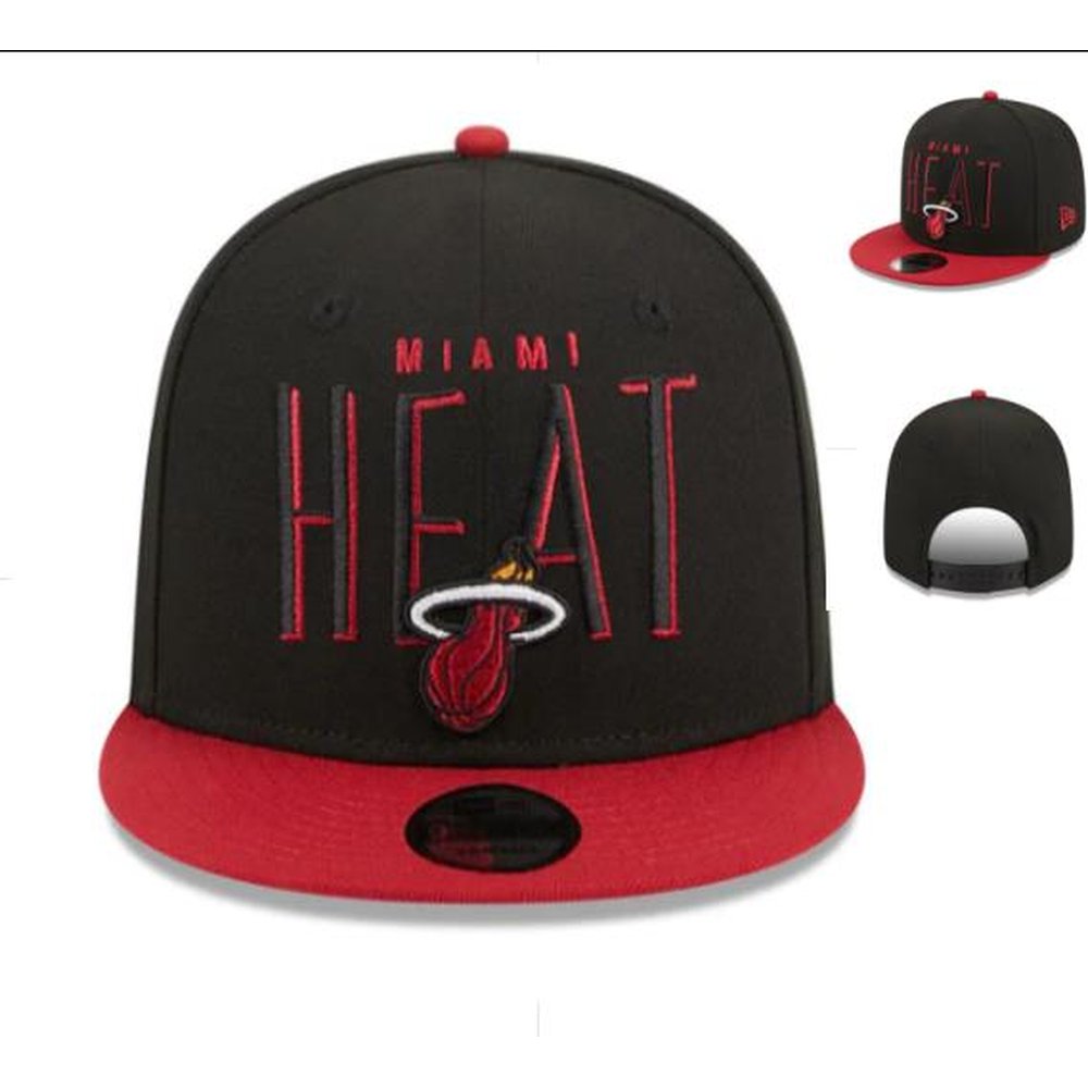 Miami Heat Snapback Hat 1