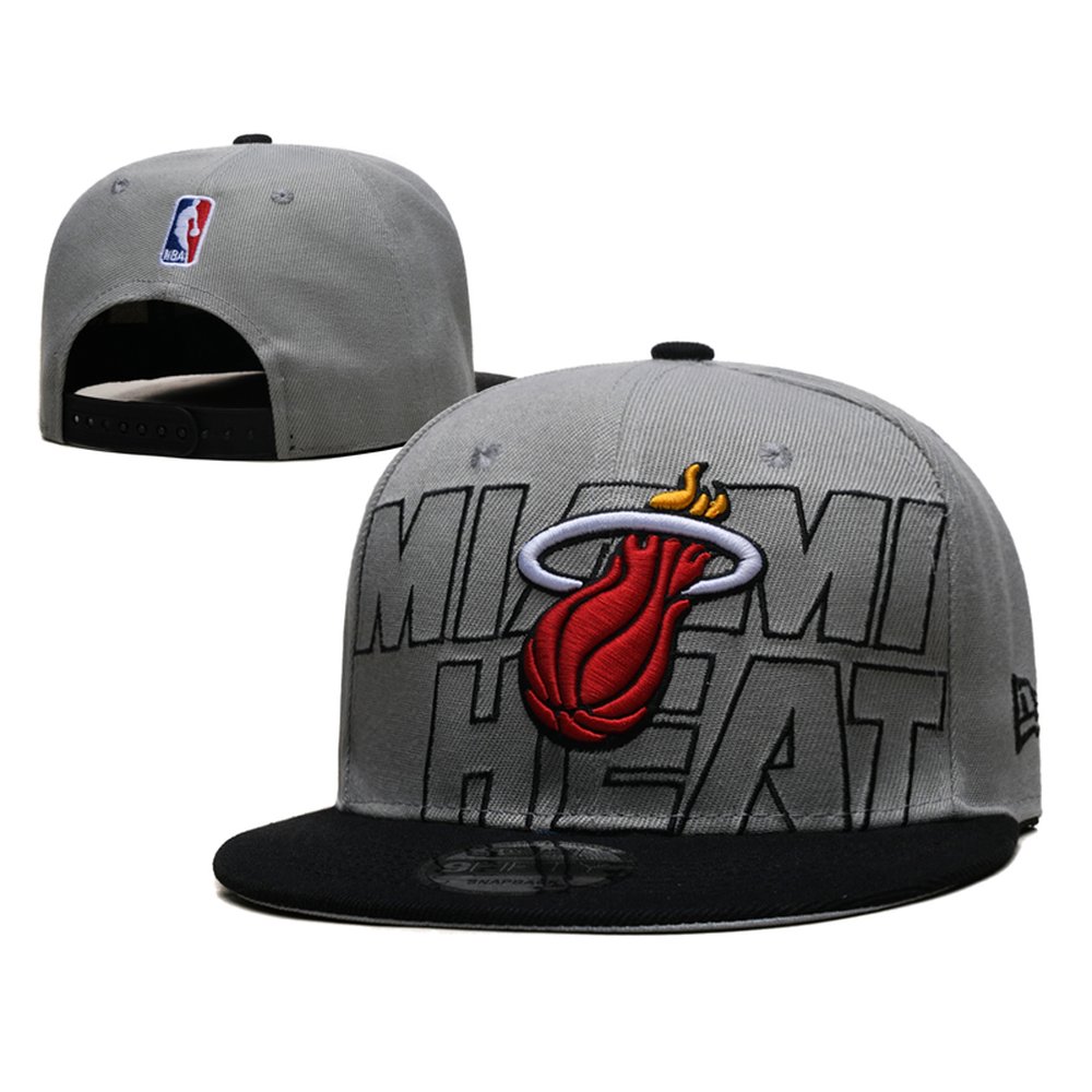 Miami Heat Snapback Hat 1